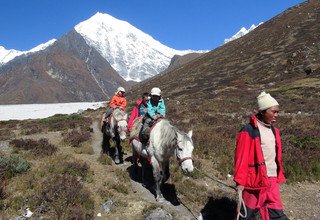 Randonnée à cheval dans la vallée du Langtang (avec ou sans enfants), 11 Jours